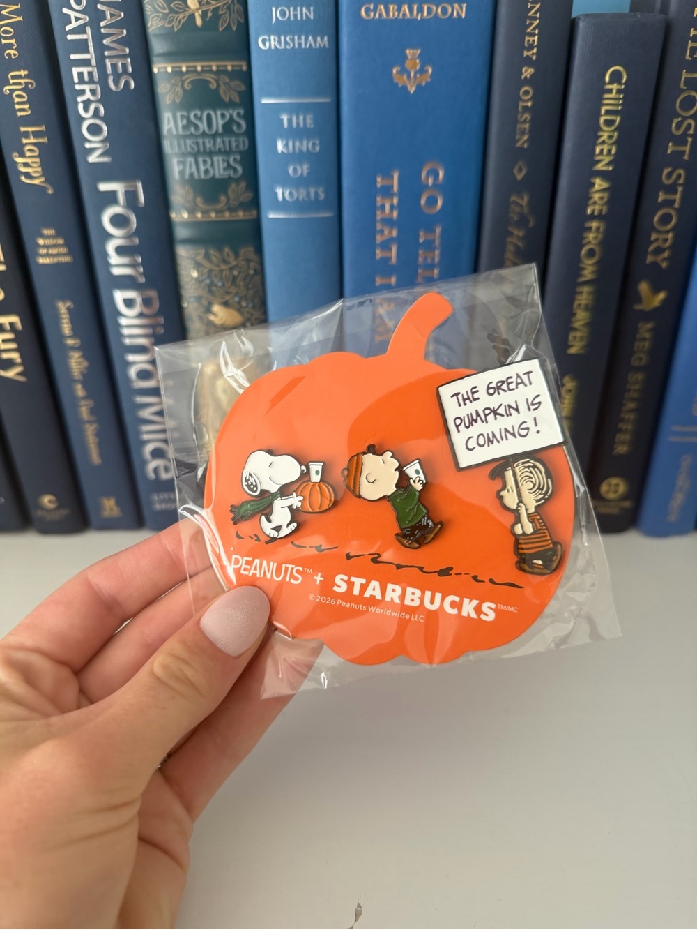 Starbucks Snoopy collab Pin Set